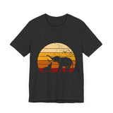 Elephants Retro Design -  Unisex T-Shirt