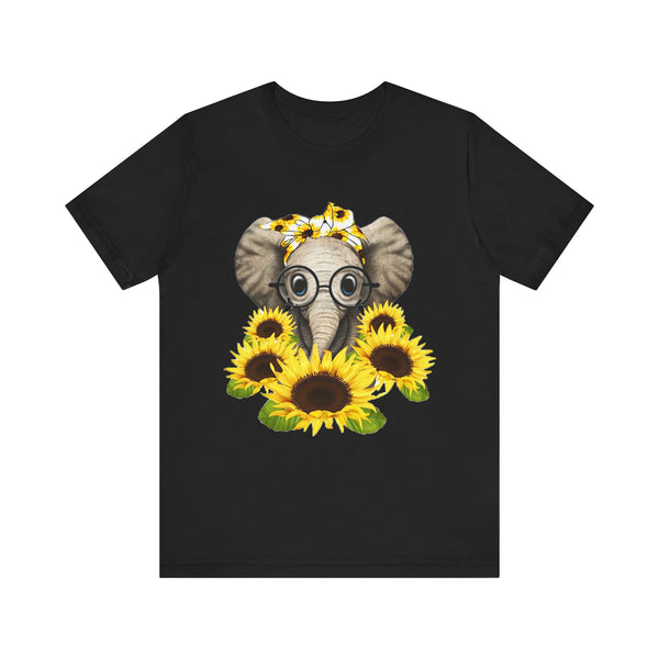 Elephants Flowers -  Unisex T-Shirt