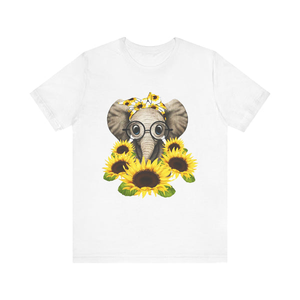 Elephants Flowers -  Unisex T-Shirt