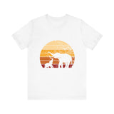 Elephants Retro Design -  Unisex T-Shirt