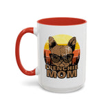 French Bulldog Mom Coffee Mug - Cute Accent Mug for Dog Lovers