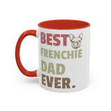 Copy of French Bulldog Mom Coffee Mug - Cute Accent Mug for Dog Lovers
