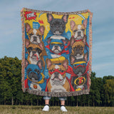Artwork Heirloom Woven Blanket (Portrait)
